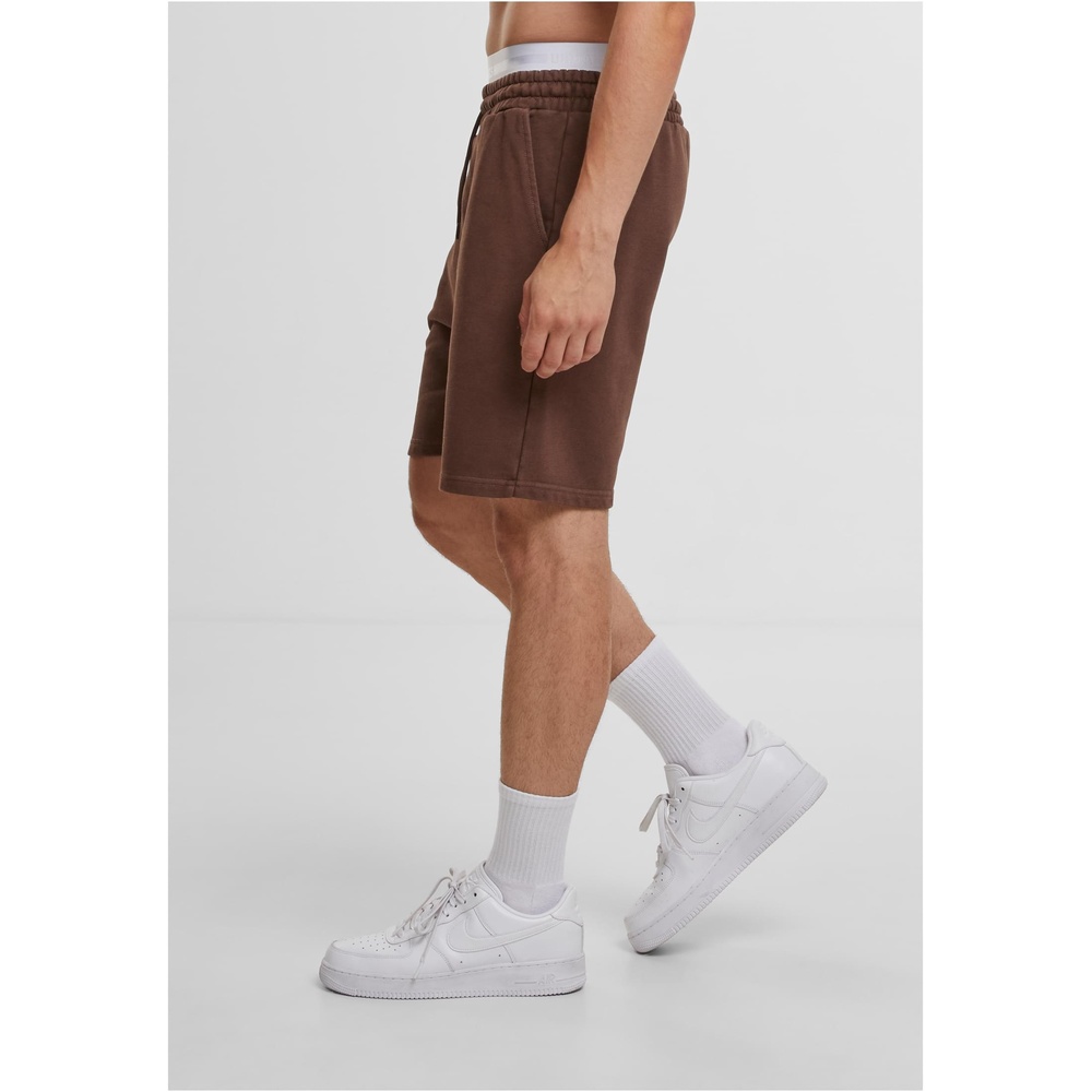 Urban Classics - Heavy Washed Shorts - Brown